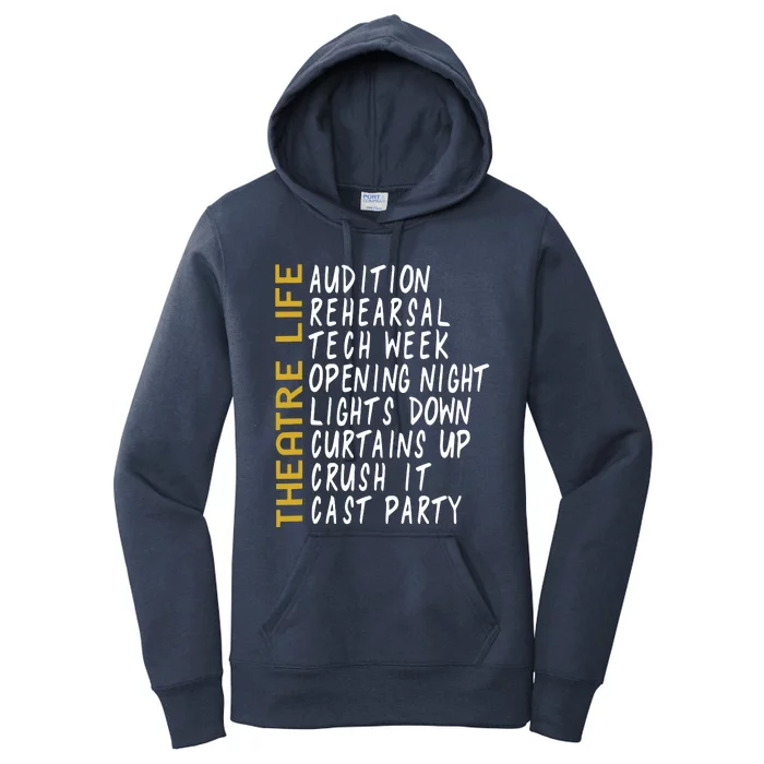 Theatre Gift Acting Thespian Play Director Women's Pullover Hoodie