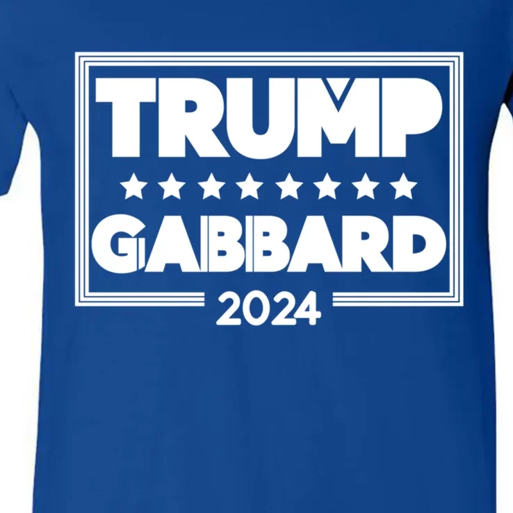 Tulsi Gabbard And Donald Trump Election 2024 Gift V-Neck T-Shirt