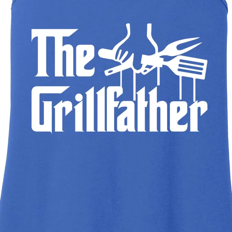 The Grillfather Bbq Lovers Foodie Present Gift Ladies Essential Tank