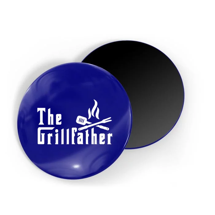 The Grillfather Barbeque And Grilling Gift For Dad And Grandpa Meaningful Gift Magnet