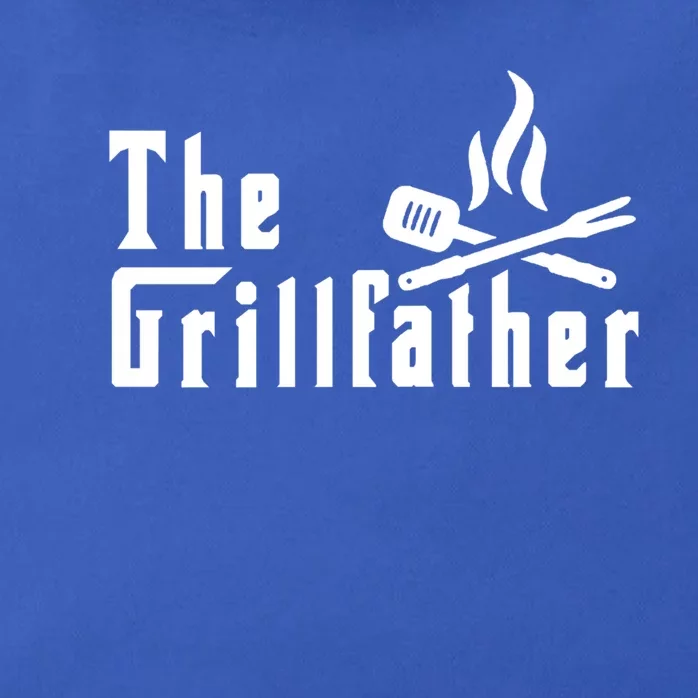 The Grillfather Barbeque And Grilling Gift For Dad And Grandpa Meaningful Gift Zip Tote Bag