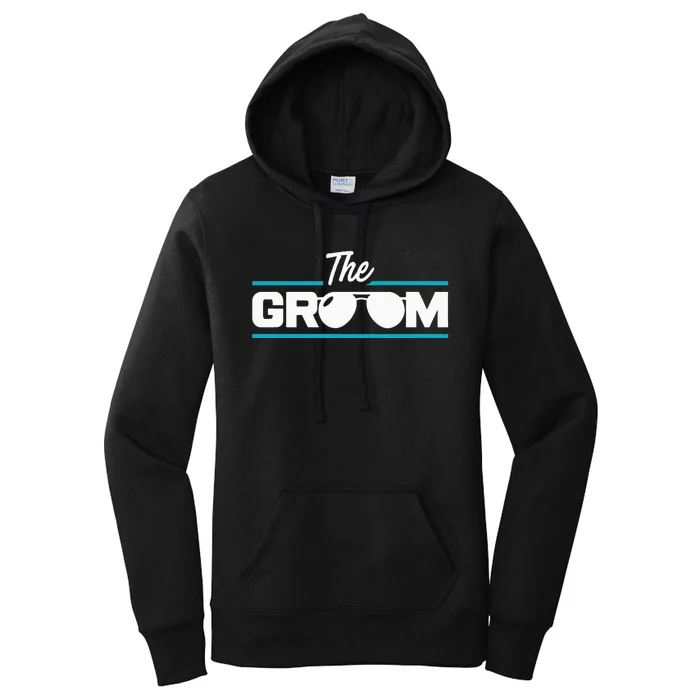 The Groom Bachelor Party Stag Grooms Getaway Wedding Women's Pullover Hoodie