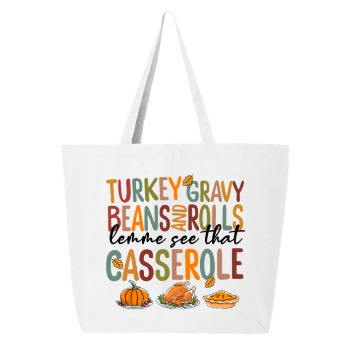 Turkey Gravy Beans And Rolls Let Me See That Casserole Fall 25L Jumbo Tote