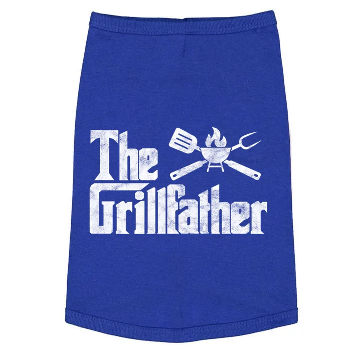 The Grillfather Bbq Grill Smoker Barbecue Chef Grill Master Meaningful Gift Doggie Tank