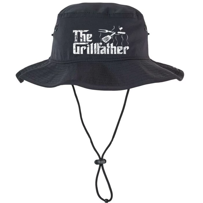 The Grillfather Bbq & Grilling Vintage Chef Legacy Cool Fit Booney Bucket Hat