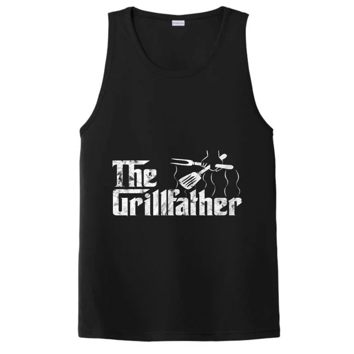 The Grillfather Bbq & Grilling Vintage Chef Performance Tank