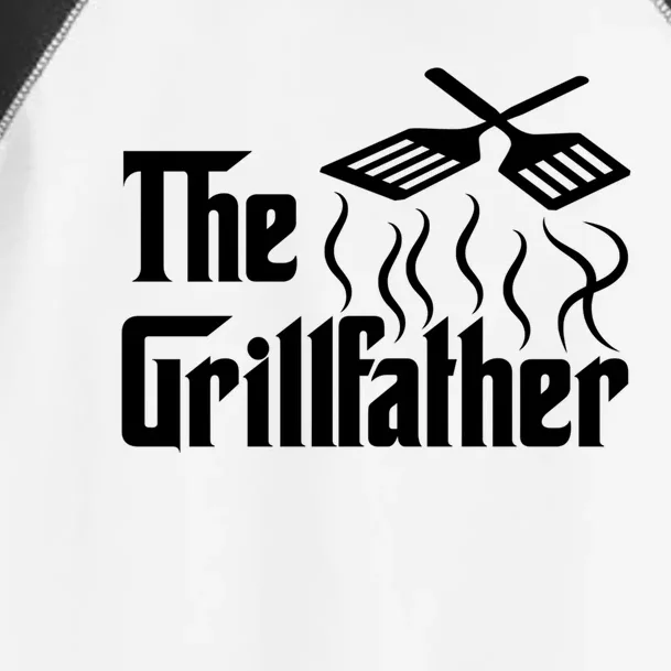 The Grillfather Bbq Grill And Smoker Barbecue Chef Gift Toddler Fine Jersey T-Shirt