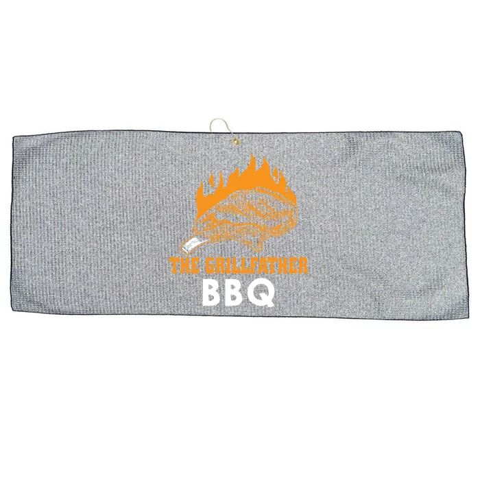 The Grillfather Bbq Gift Large Microfiber Waffle Golf Towel