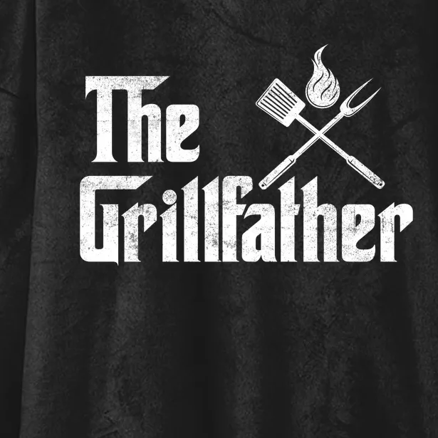 The Grillfather BBQ T Hooded Wearable Blanket