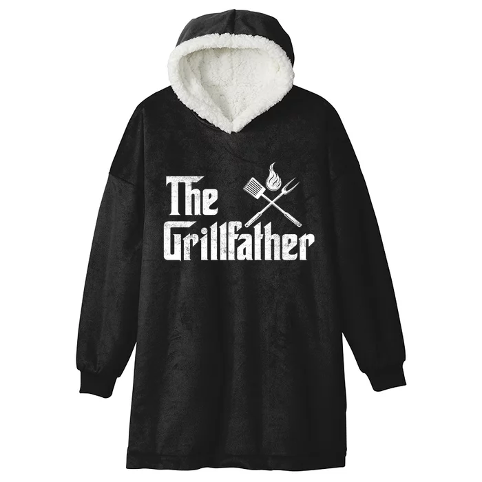 The Grillfather BBQ T Hooded Wearable Blanket