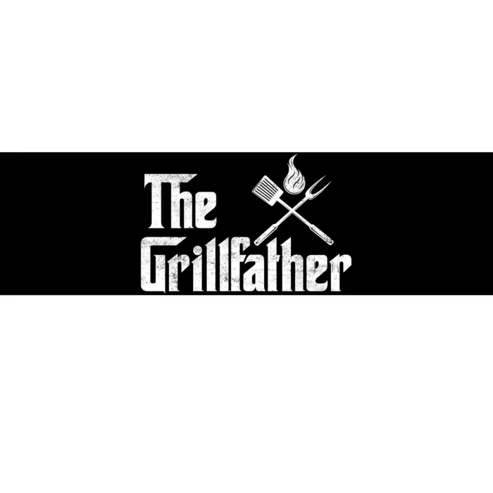 The Grillfather BBQ T Bumper Sticker