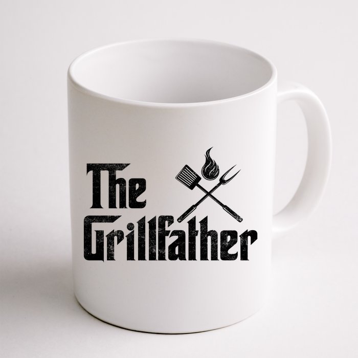 The Grillfather BBQ T Front & Back Coffee Mug