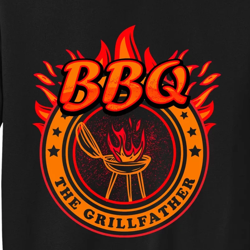 The Grillfather BBQ T Sweatshirt