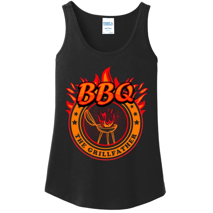 The Grillfather BBQ T Ladies Essential Tank