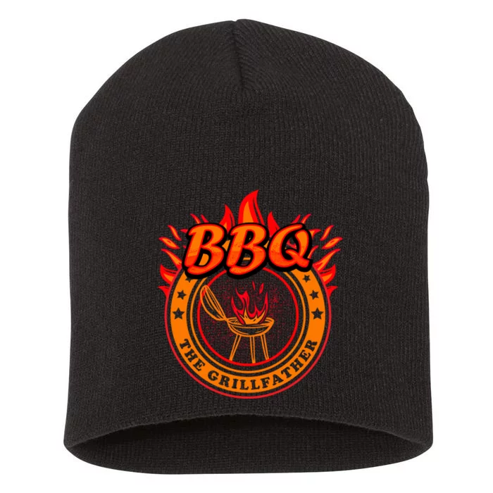 The Grillfather BBQ T Short Acrylic Beanie