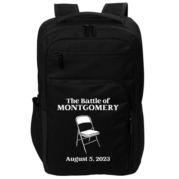 The Great Battle Of Montgomery Folding Chair Funny Impact Tech Backpack