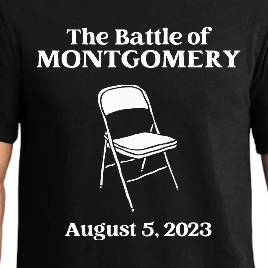 The Great Battle Of Montgomery Folding Chair Funny Pajama Set