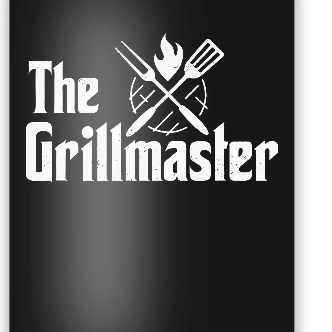 The Grillmaster Bbq Grill & Smoker Barbecue Chef S Women Poster