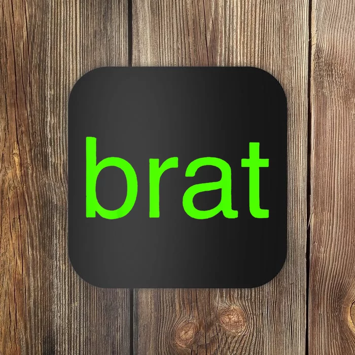 Trending Green Brat Coaster