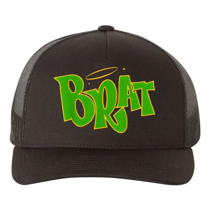 Trending Green Brat Yupoong Adult 5-Panel Trucker Hat