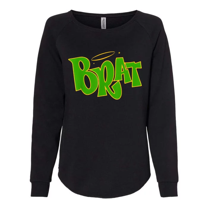 Trending Green Brat Womens California Wash Sweatshirt