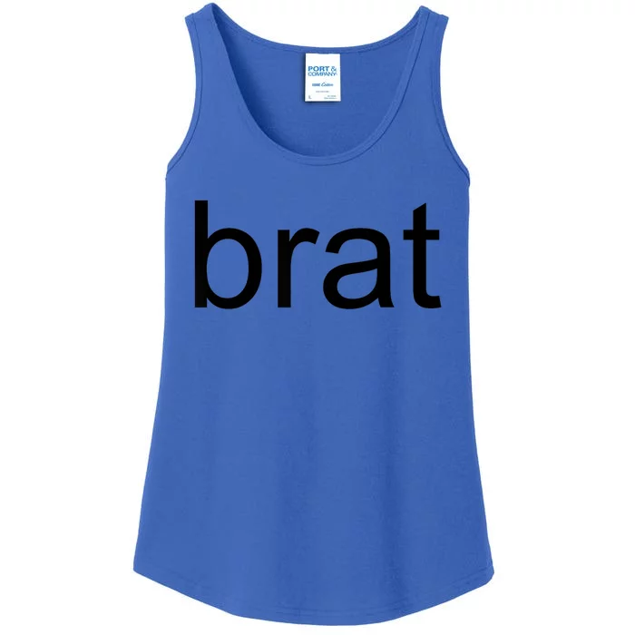 Trending Green Brat Ladies Essential Tank