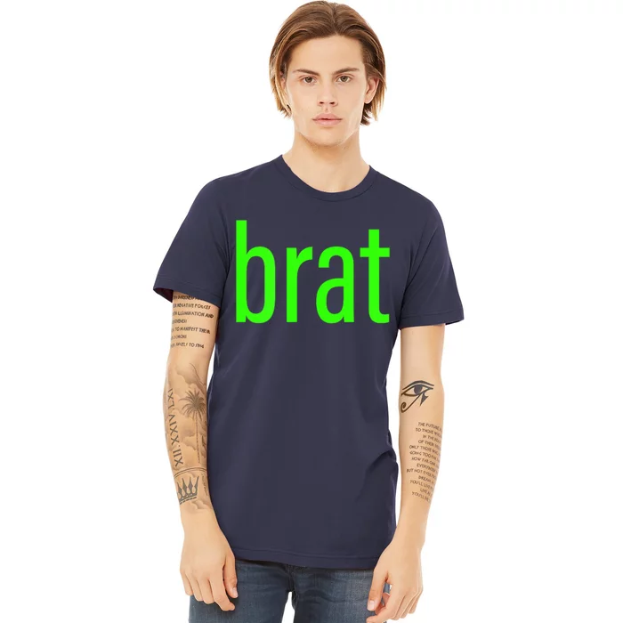 Trending Green Brat Premium T-Shirt