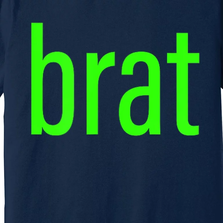 Trending Green Brat Premium T-Shirt