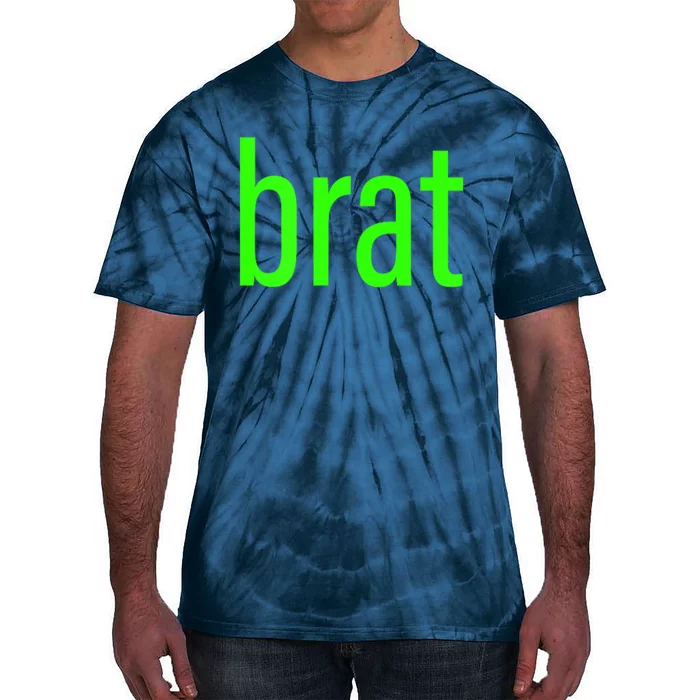 Trending Green Brat Tie-Dye T-Shirt