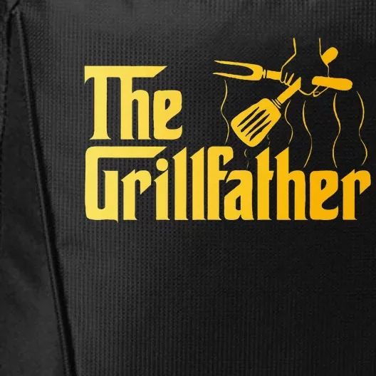 The Grillfather Bbq Grill & Smoker Barbecue Chef City Backpack