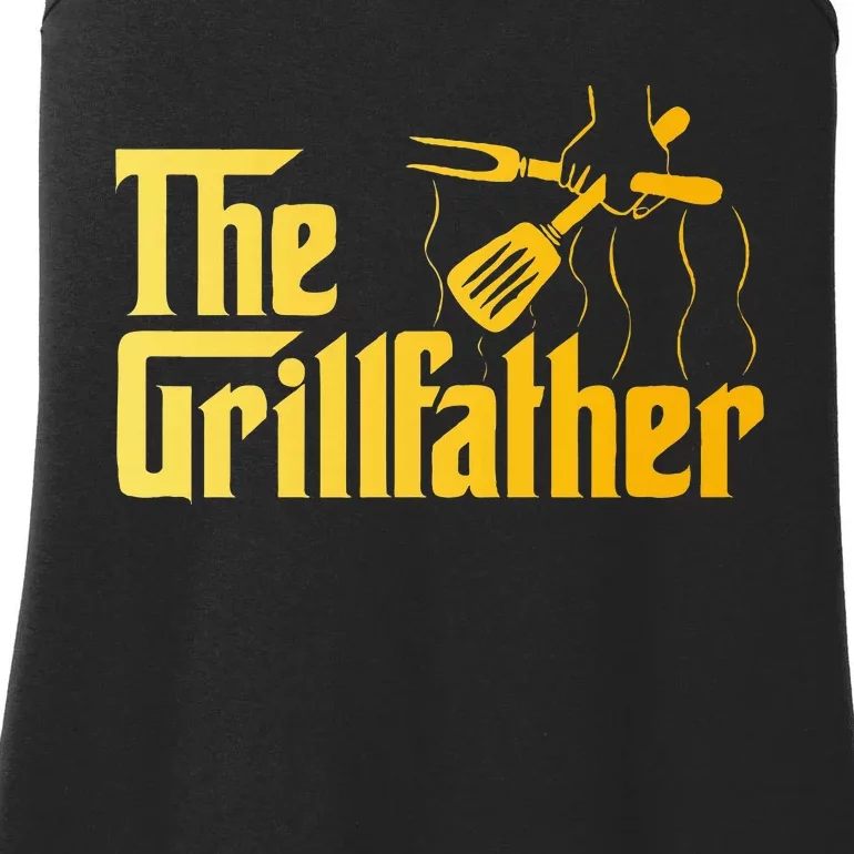 The Grillfather Bbq Grill & Smoker Barbecue Chef Ladies Essential Tank