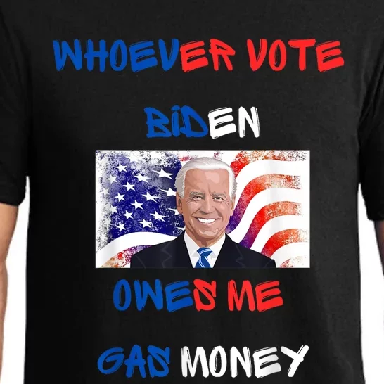 Trump Good Biden Idiot Bad Ugly Stupid Trump Surrendered Pajama Set