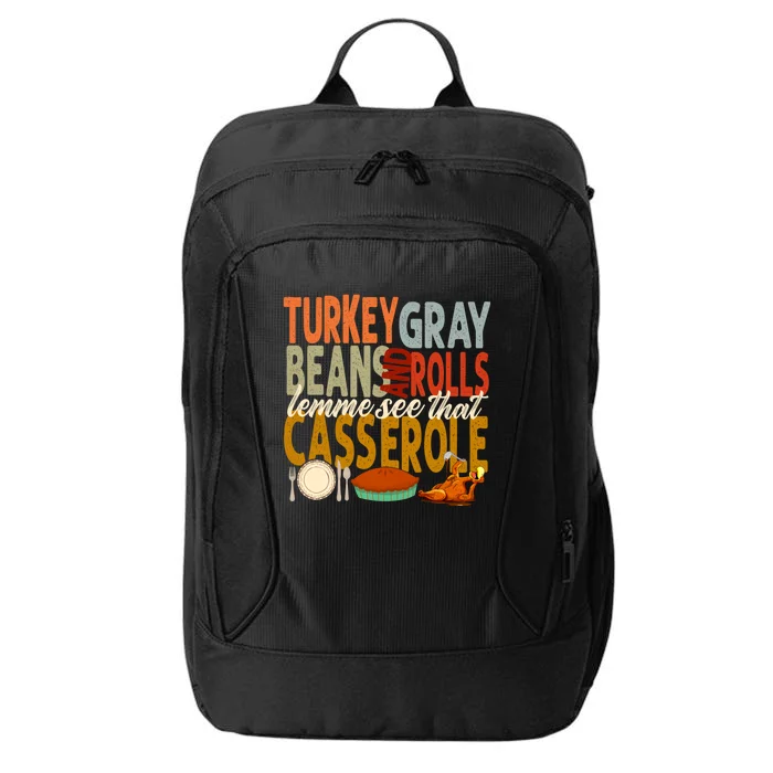 Turkey Gravy Beans And Rolls Let Me See That Casserole Fall City Backpack