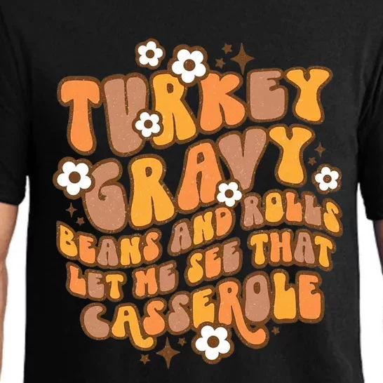 Turkey Gravy Beans And Rolls Let Me See That Casserole Cool Gift Pajama Set