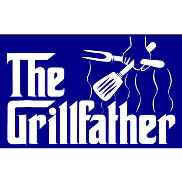 The Grillfather Bbq Grill And Smoker Barbecue Chef Cool Gift Bumper Sticker