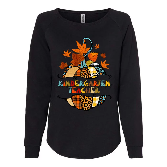 Thankful Grateful Blessed Kindergarten Teacher Gift Womens California Wash Sweatshirt