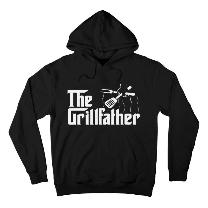 The Grillfather BBQ Grill &amp; Smoker  Barbecue Chef Tall Hoodie