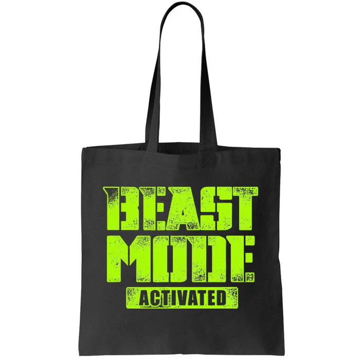 Trendy Graphic Beast Mode Activated Tote Bag