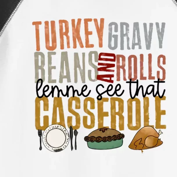 Turkey Gravy Beans And Rolls Gift Toddler Fine Jersey T-Shirt