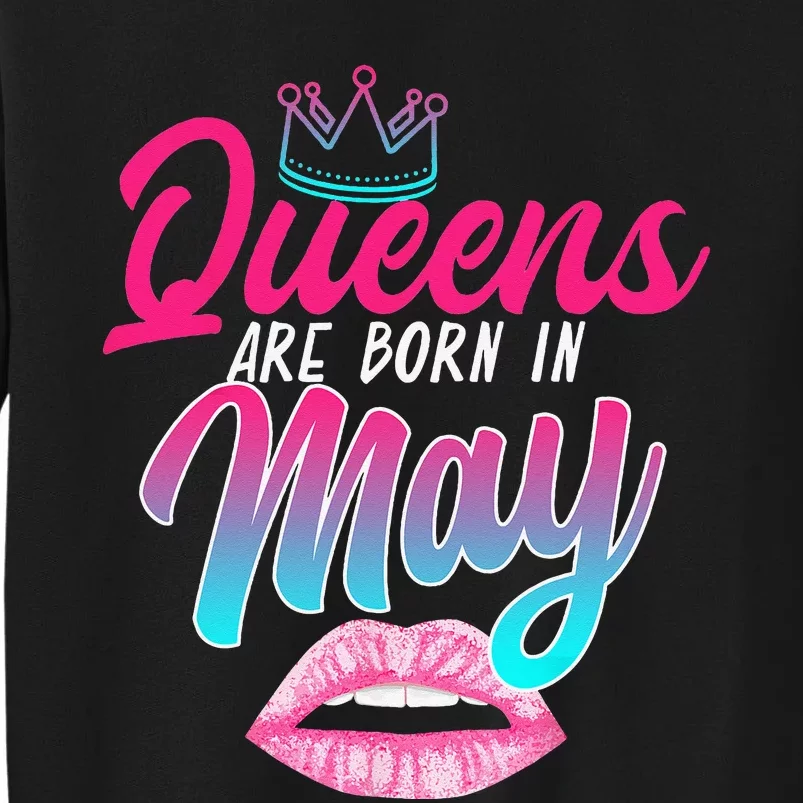 Taurus Gemini Birthday Queens Are Born In May Zodiac Sign Sweatshirt