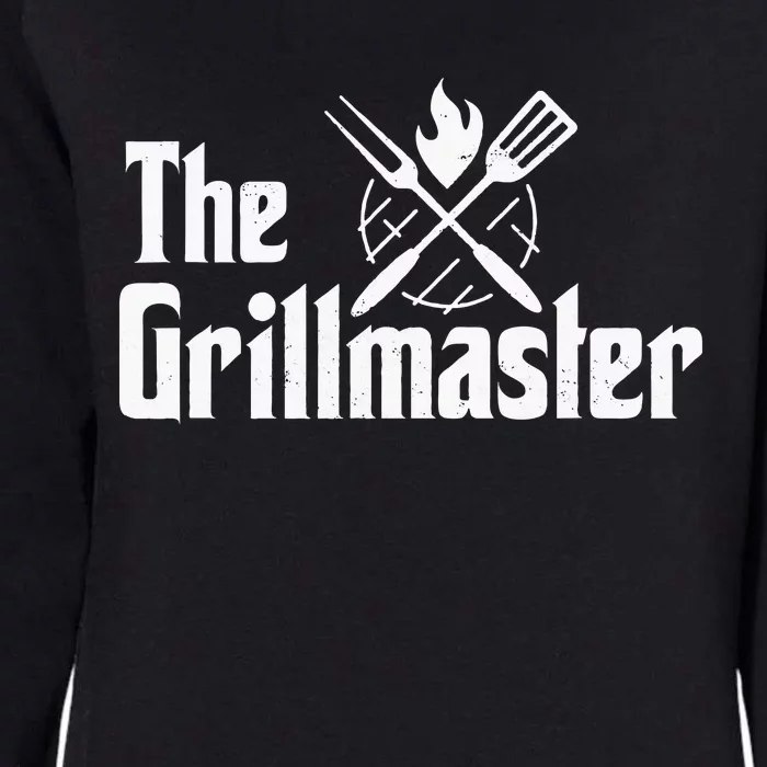 The Grillmaster Bbq Grill & Smoker Barbecue Chef Womens California Wash Sweatshirt