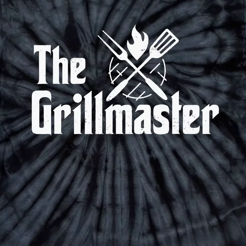 The Grillmaster Bbq Grill & Smoker Barbecue Chef Tie-Dye T-Shirt