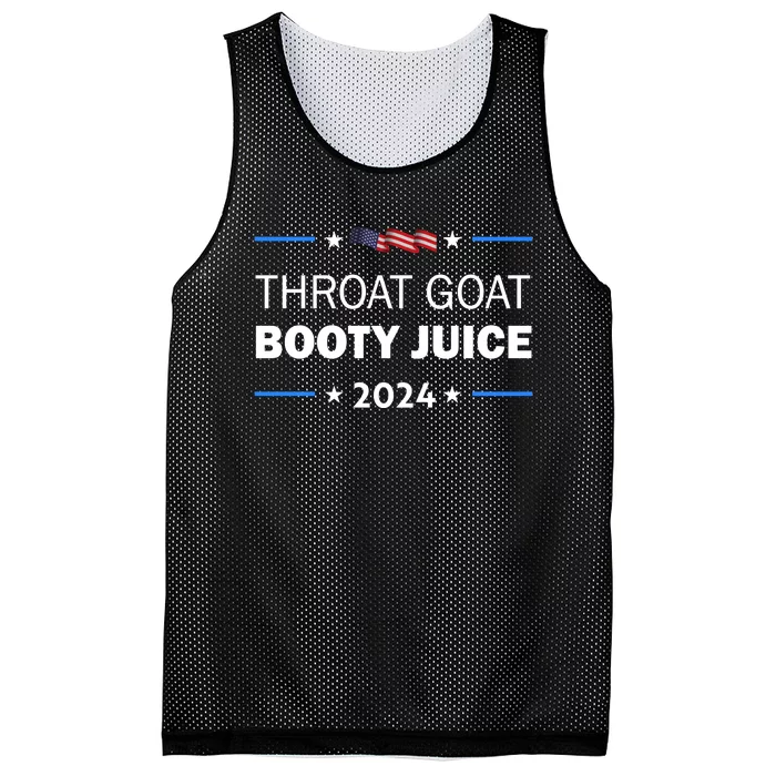 Throat Goat Booty Juice 2024 Mesh Reversible Basketball Jersey Tank