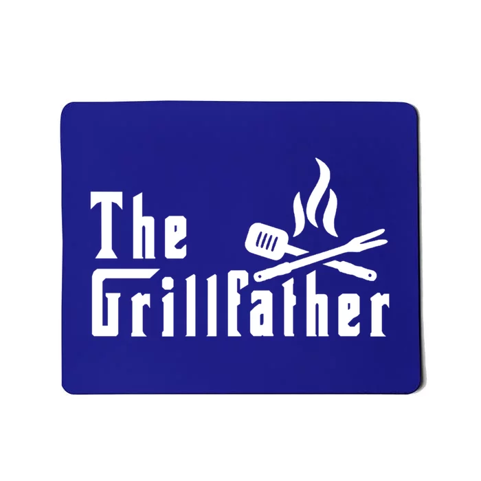 The Grillfather Barbeque And Grilling Gift For Dad And Grandpa Funny Gift Mousepad