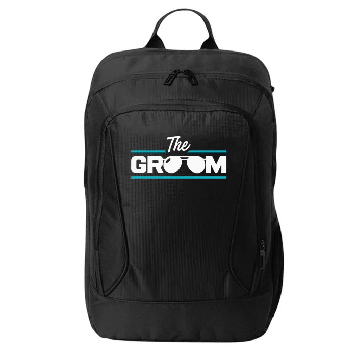 The Groom Bachelor Party Stag Groomsmen Getaway Wedding City Backpack