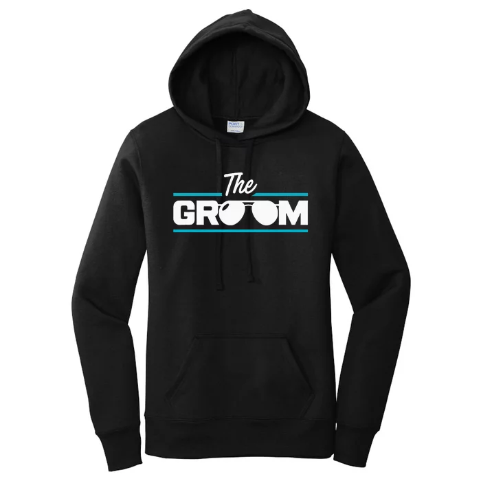 The Groom Bachelor Party Stag Groomsmen Getaway Wedding Women's Pullover Hoodie