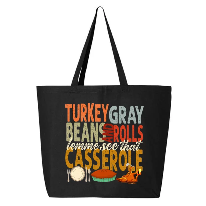 Turkey Gravy Beans And Rolls Let Me See That Casserole Fall 25L Jumbo Tote