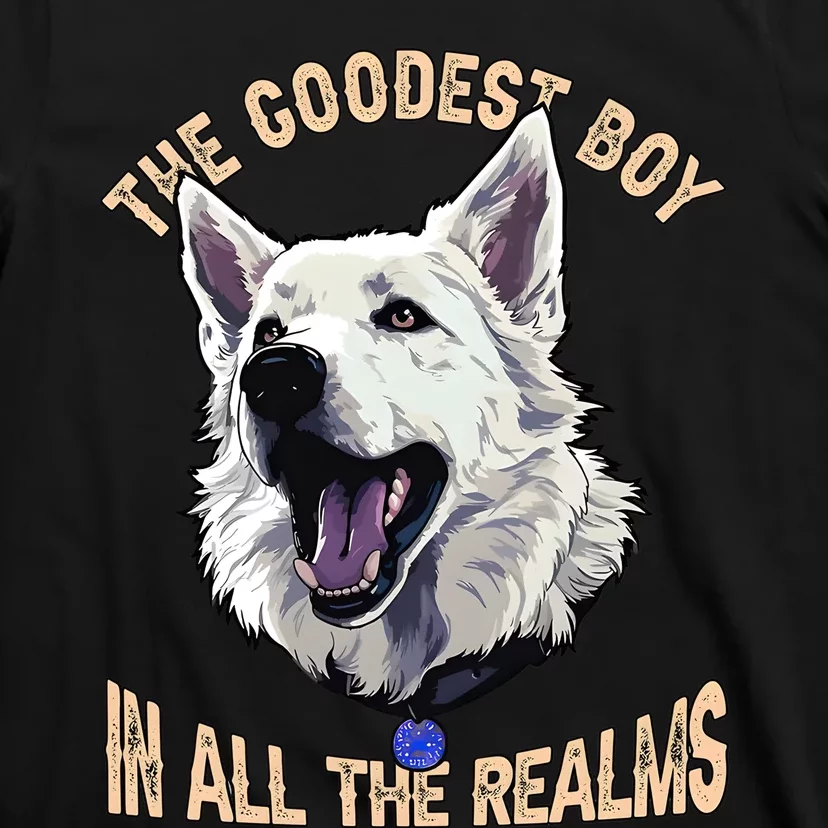 The Goodest Boy In All Realms Baldurs Gate 3 Dog T-Shirt