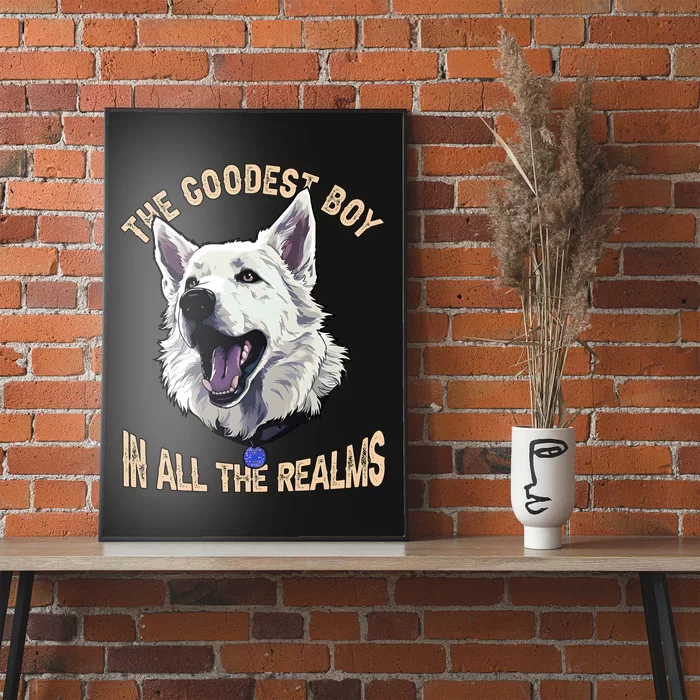 The Goodest Boy In All Realms Baldurs Gate 3 Dog Poster