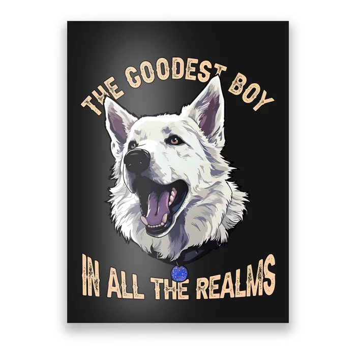 The Goodest Boy In All Realms Baldurs Gate 3 Dog Poster